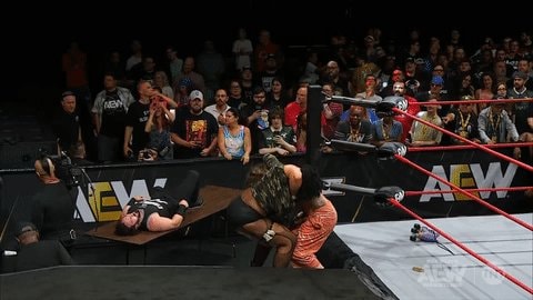 AEW singles match