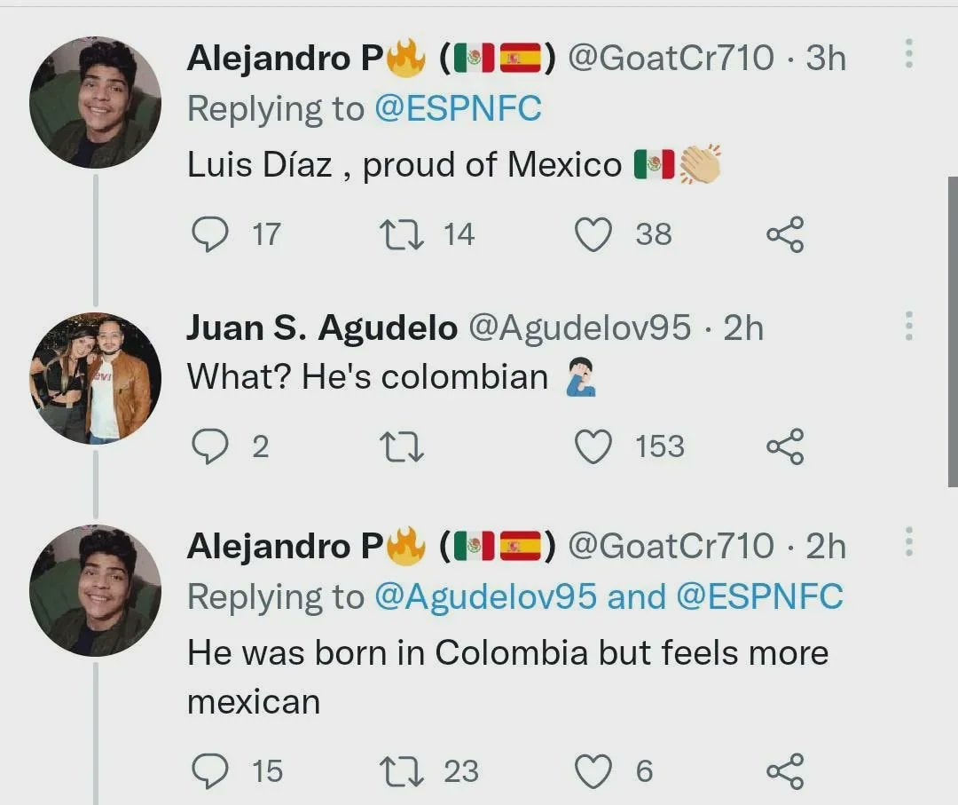 Luis Díaz Mexico pride