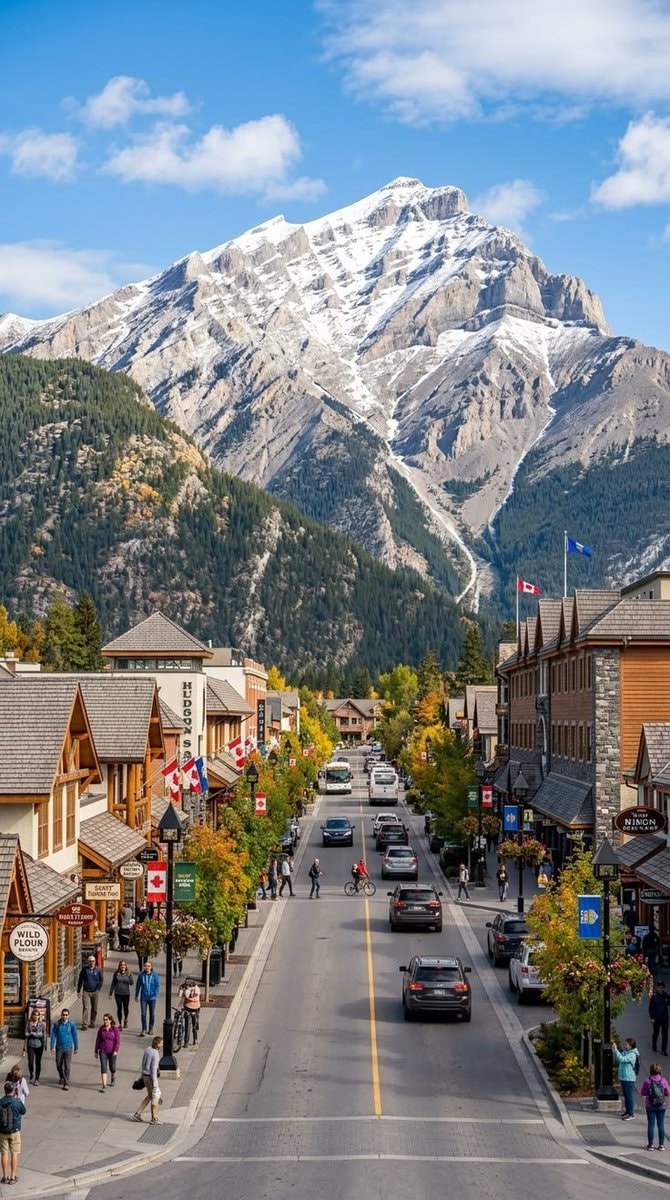 Banff street scene