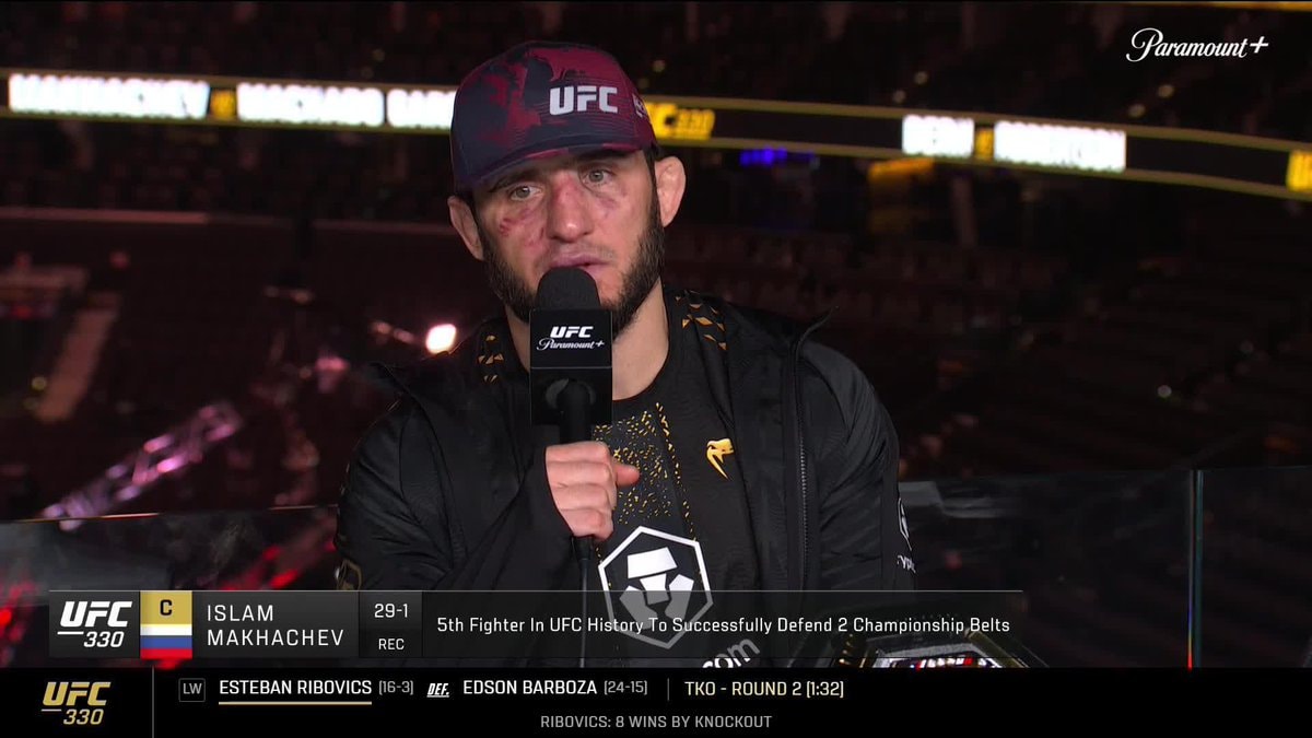 Islam Makhachev on Carlos Prates