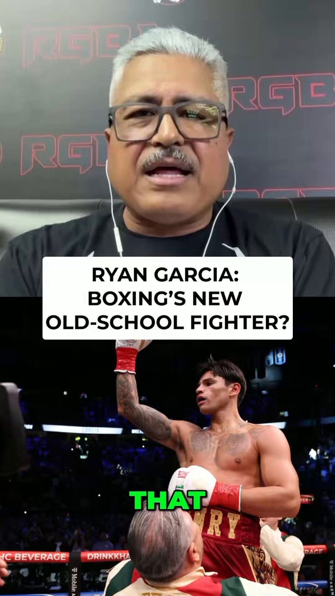 Ryan Garcia old-school boxing approach Ryan Garcia old-school boxing approach