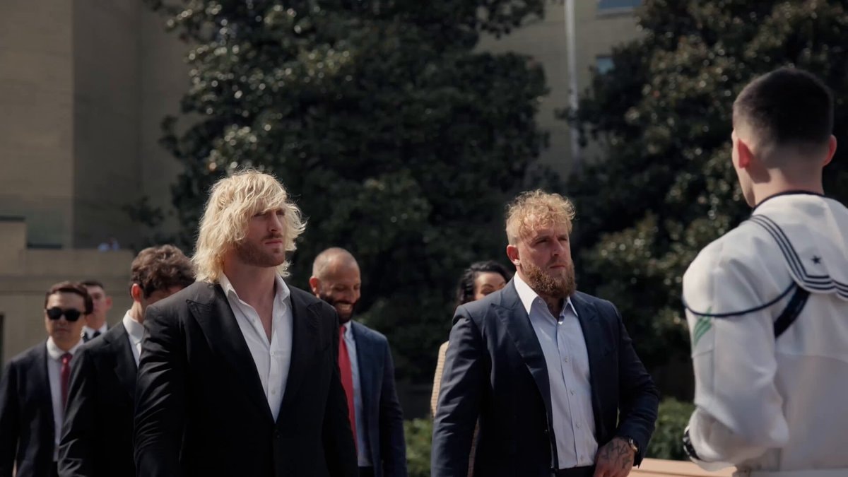 Jake and Logan Paul tour the Pentagon