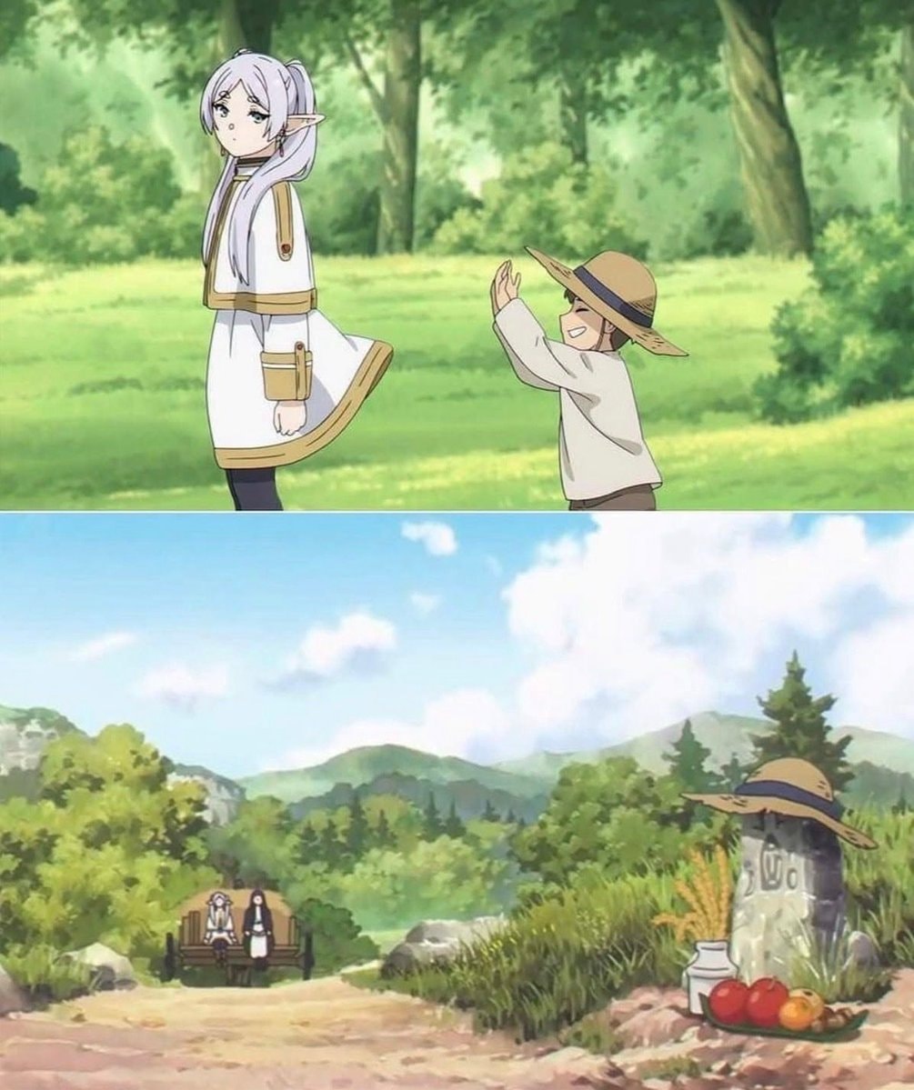 sad anime scene