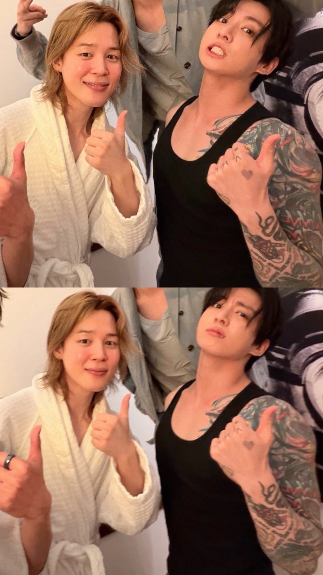 Jungkook and Jimin together