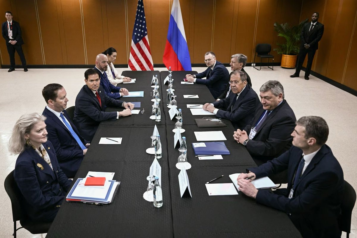 Lavrov Rubio meeting Russia Ukraine