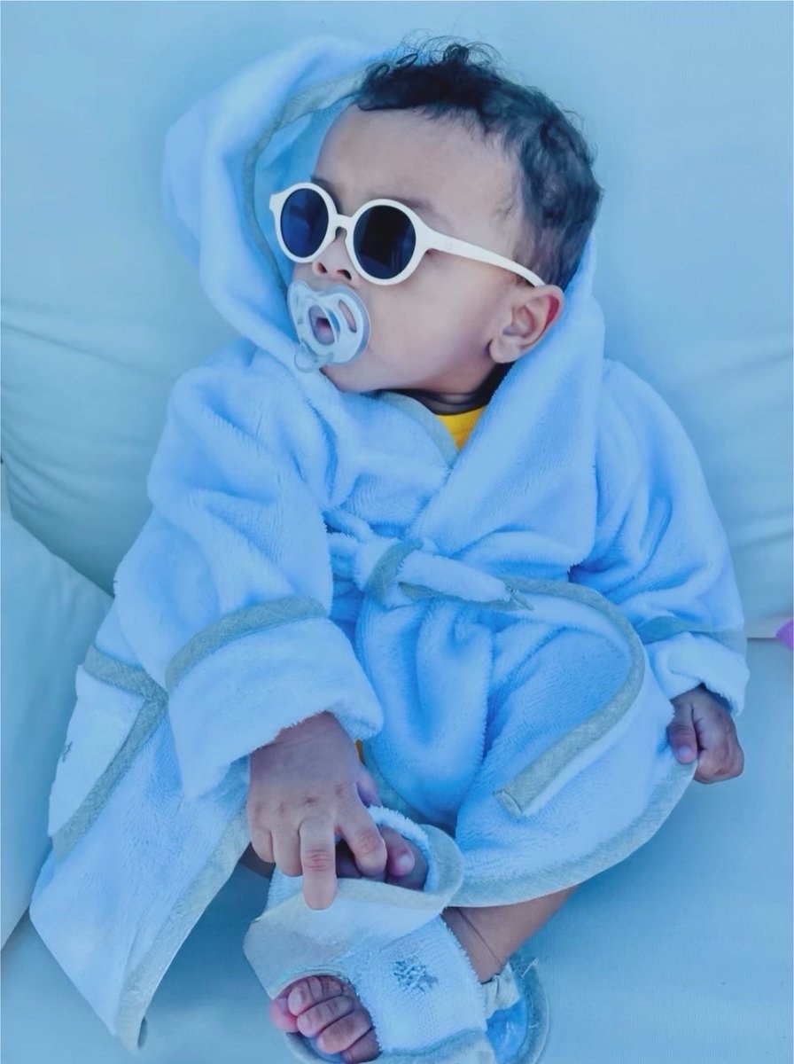 baby in pink sunglasses (photo 2 of 2)