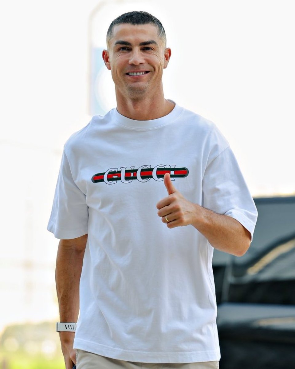 CRISTIANO RONALDO Gucci moment CRISTIANO RONALDO Gucci moment