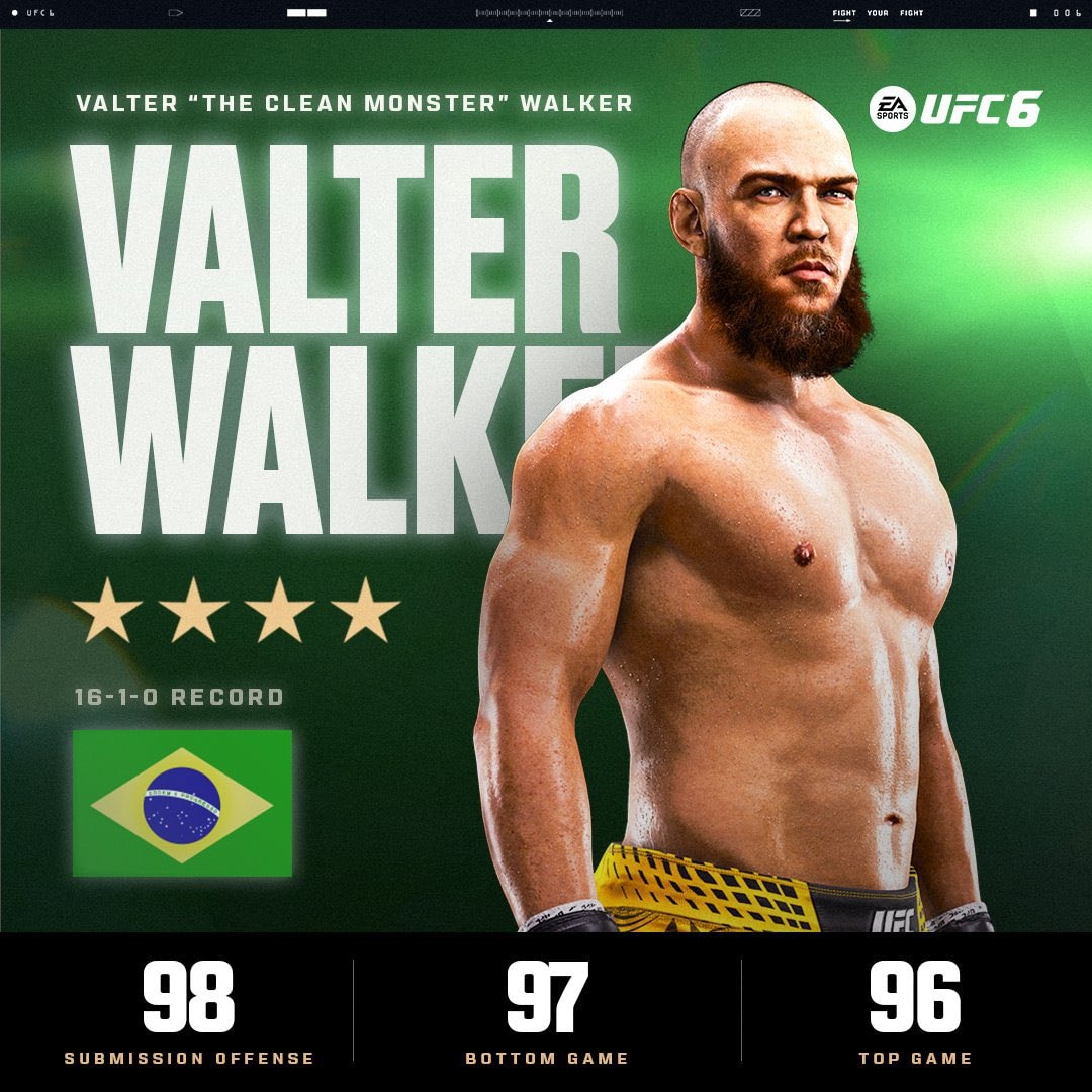 UFC 6 Valter Walker and Aaron Pico UFC 6 Valter Walker and Aaron Pico