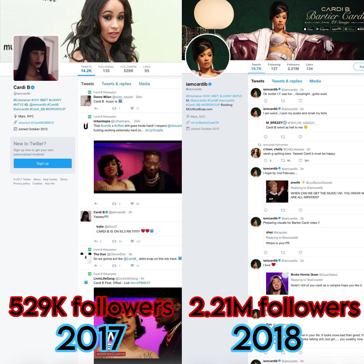Cardi B Twitter 2015-2026 (photo 2 of 4)