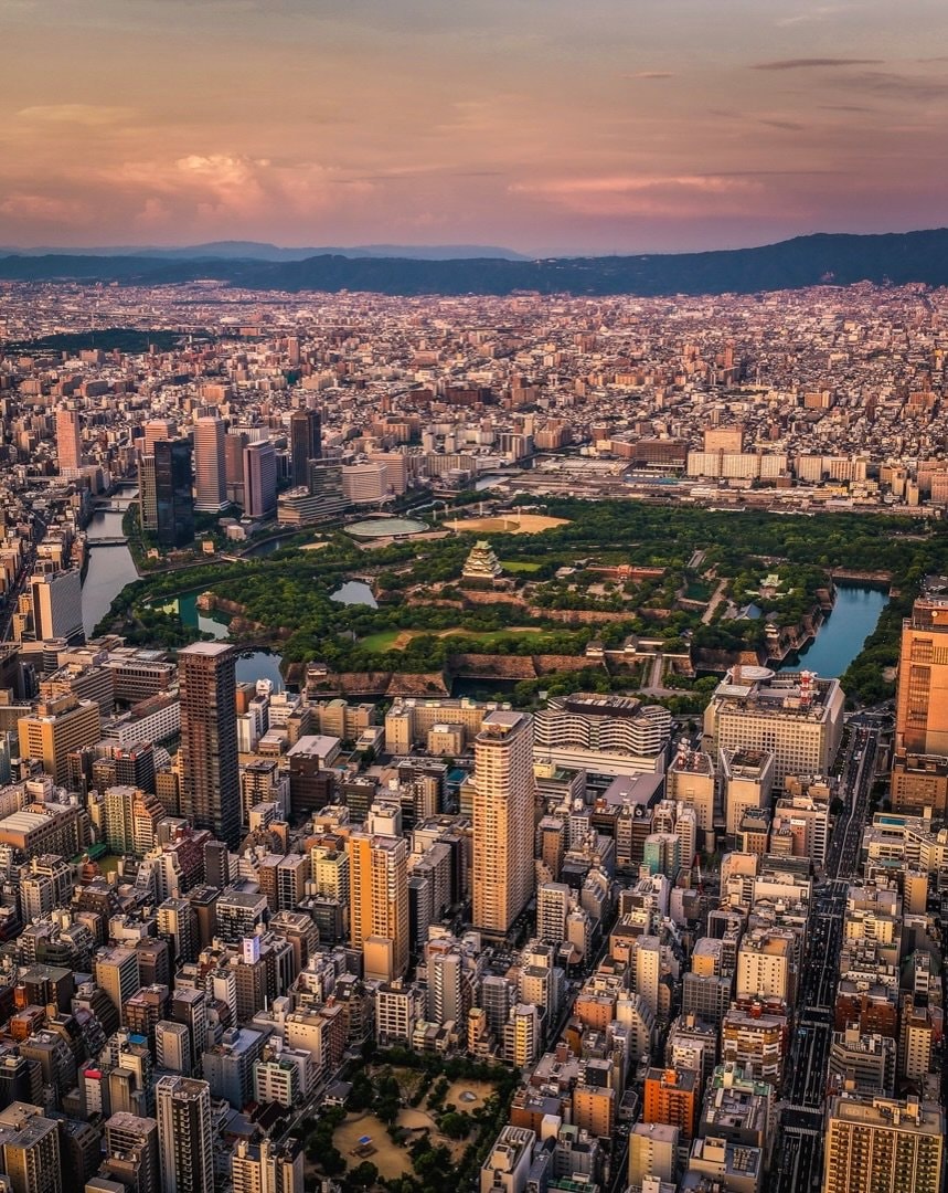 Osaka Japan cityscape (photo 3 of 4)