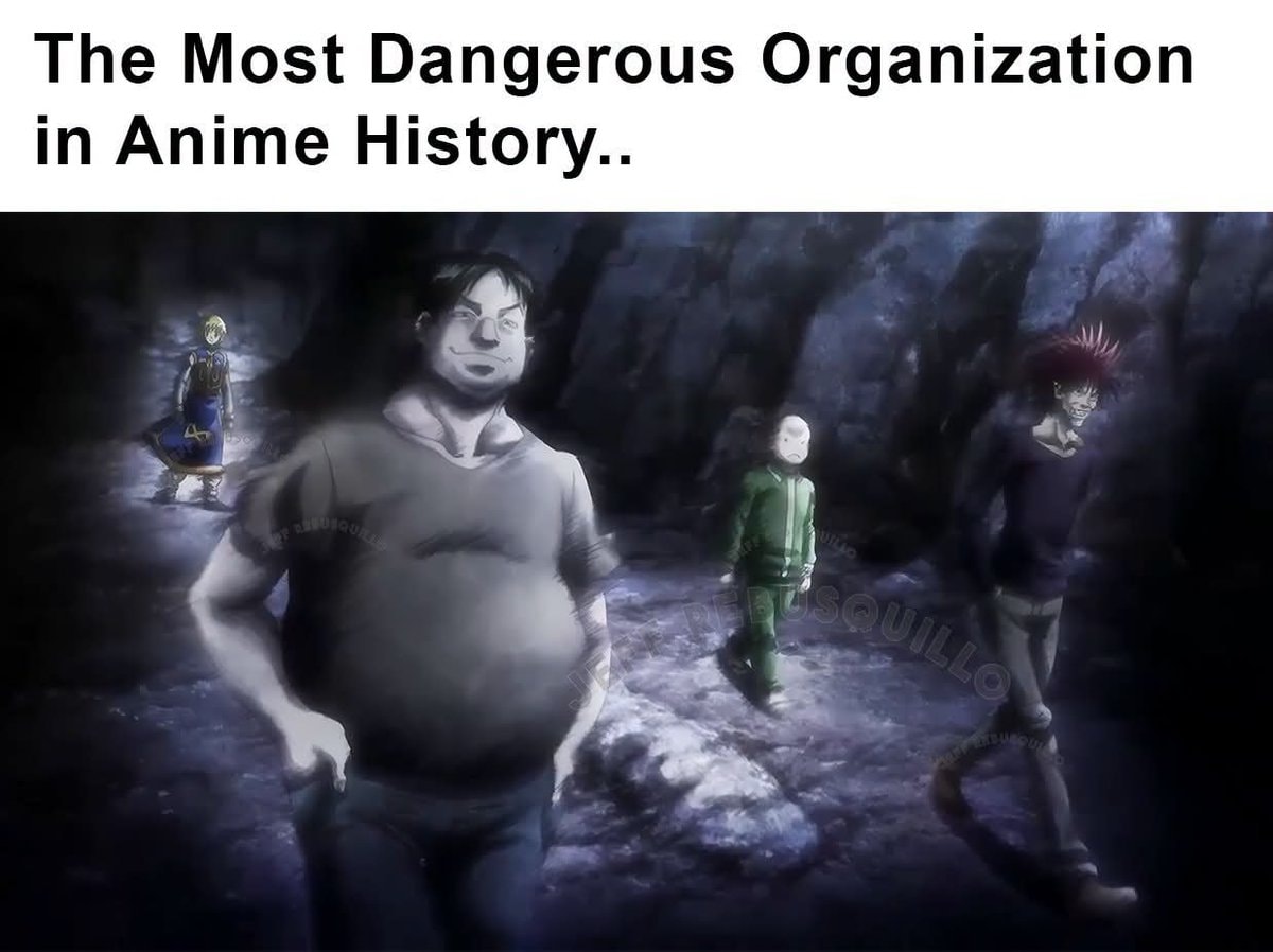 most dangerous organization in anime history