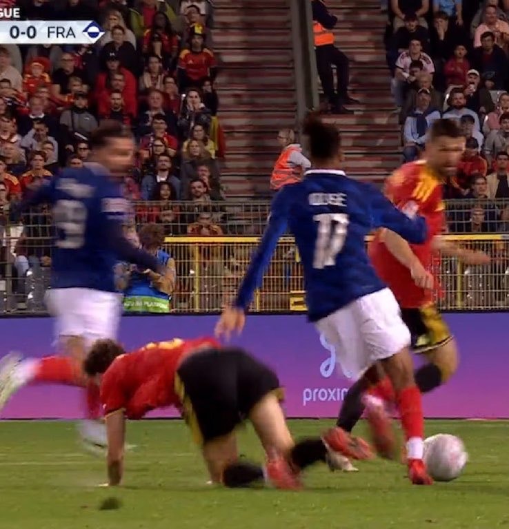 Michael Olise France Belgium interview (photo 2 of 2) Michael Olise France Belgium interview (photo 2 of 2)