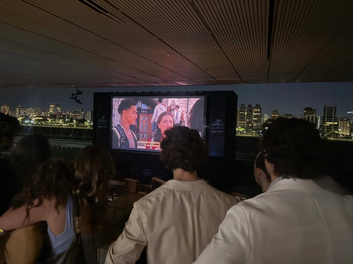 Off Campus cast premiere São Paulo 💙