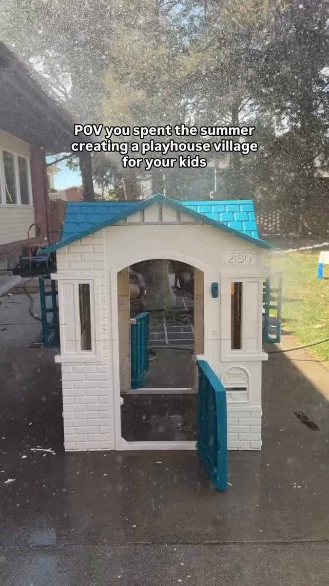 Playhouse village for kids