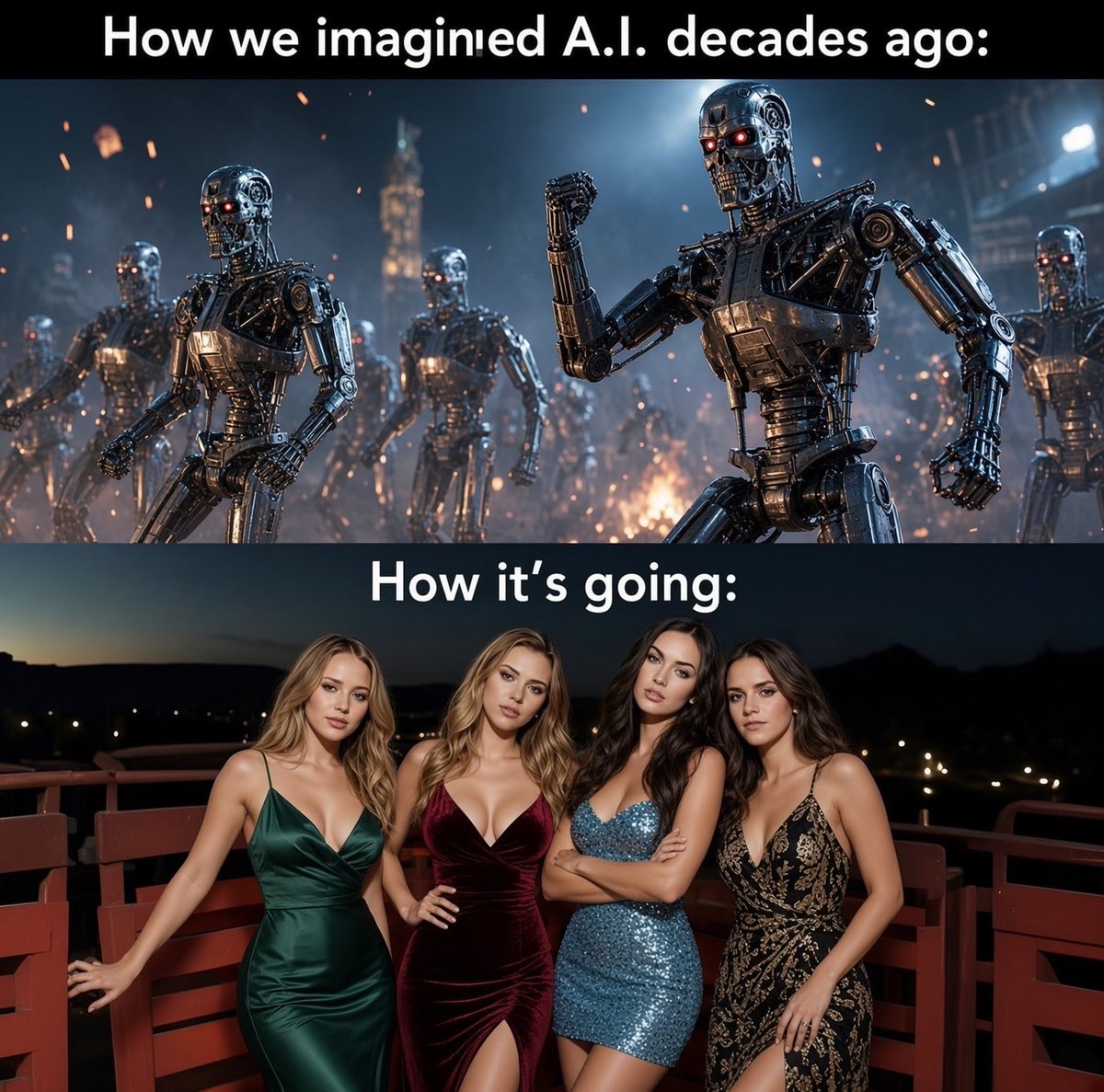 AI imagination vs reality