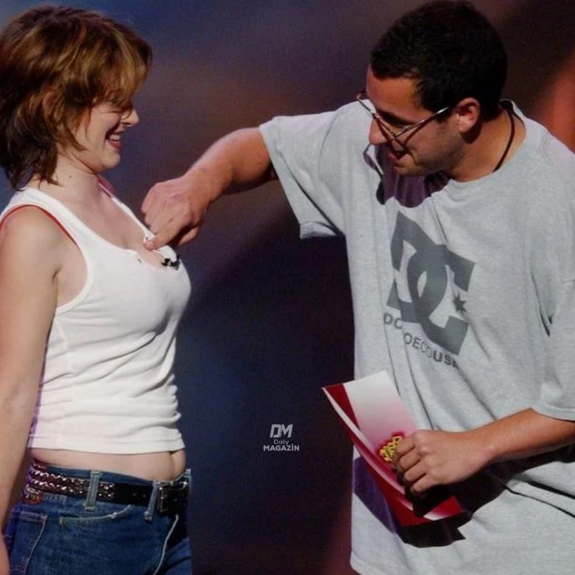 Adam Sandler Winona Ryder moment