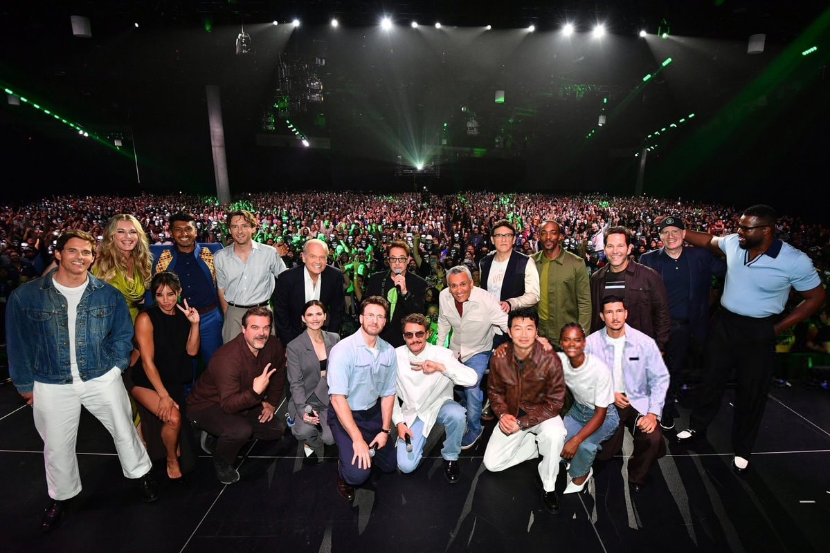 AVENGERS: DOOMSDAY cast reunion at #SDCC