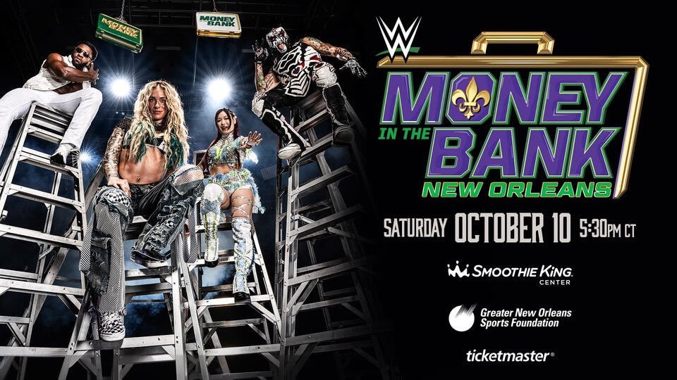 WWE Money in the Bank poster New Orleans
