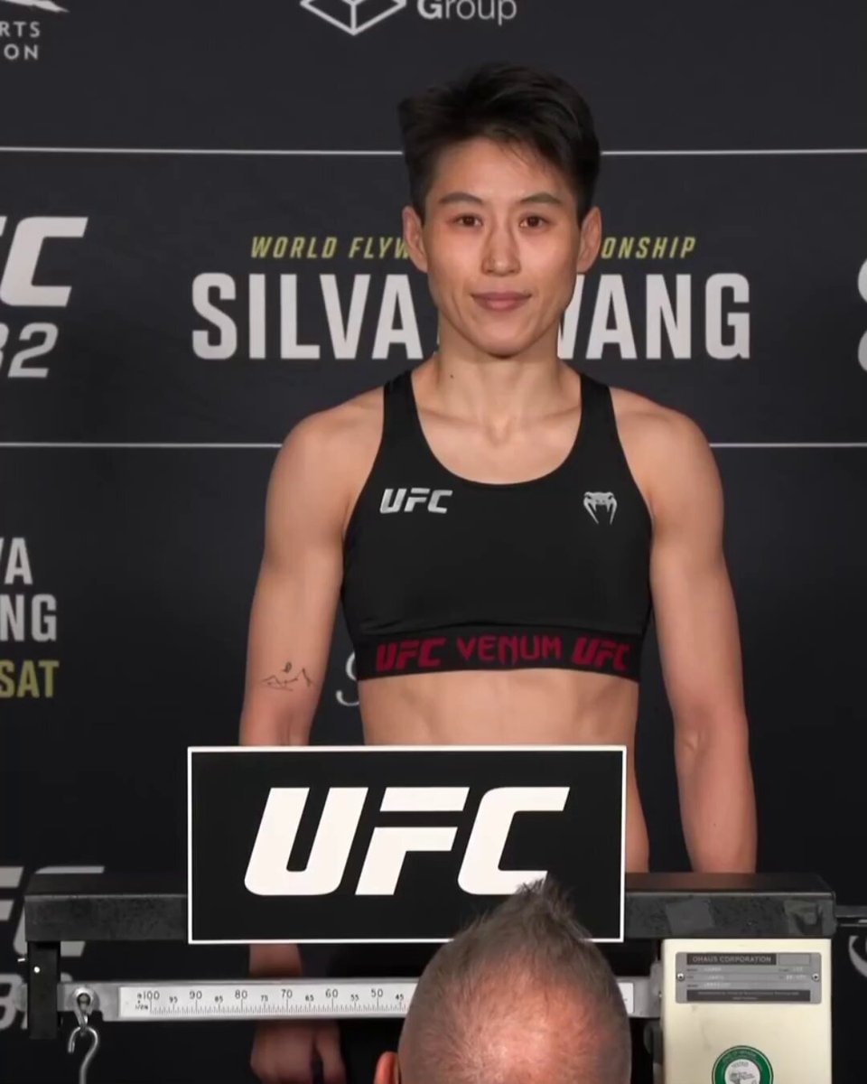 Wang Cong UFC332 weigh-in