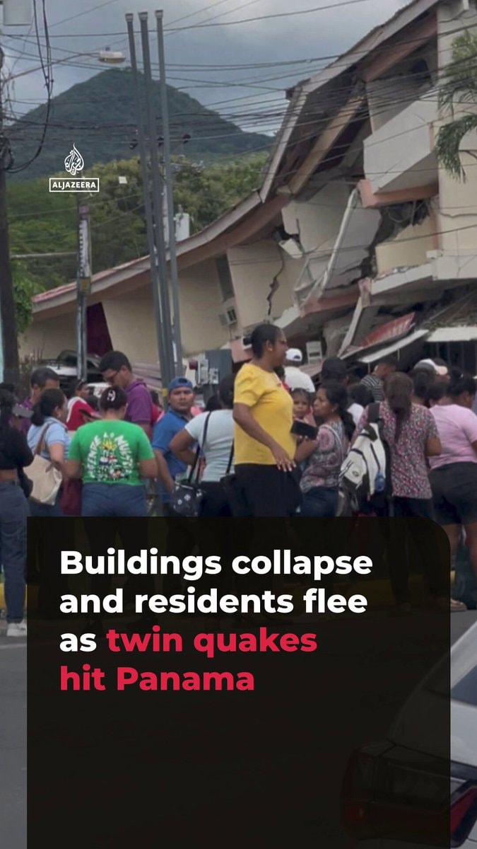 Panama twin quakes destroy buildings