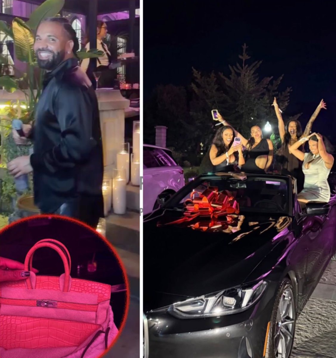Drake Strong Women Stronger Drinks dinner