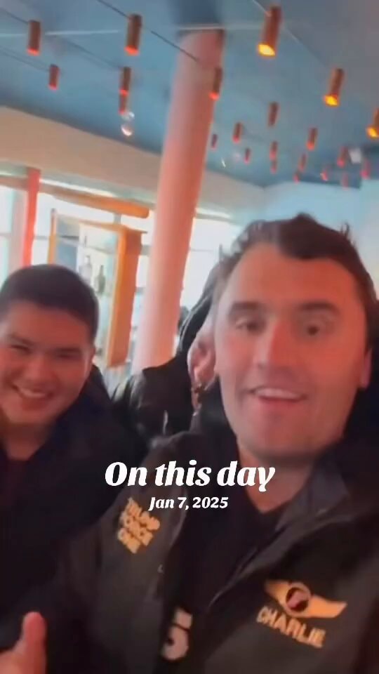 Charlie Kirk and Don Jr. Greenland 2025