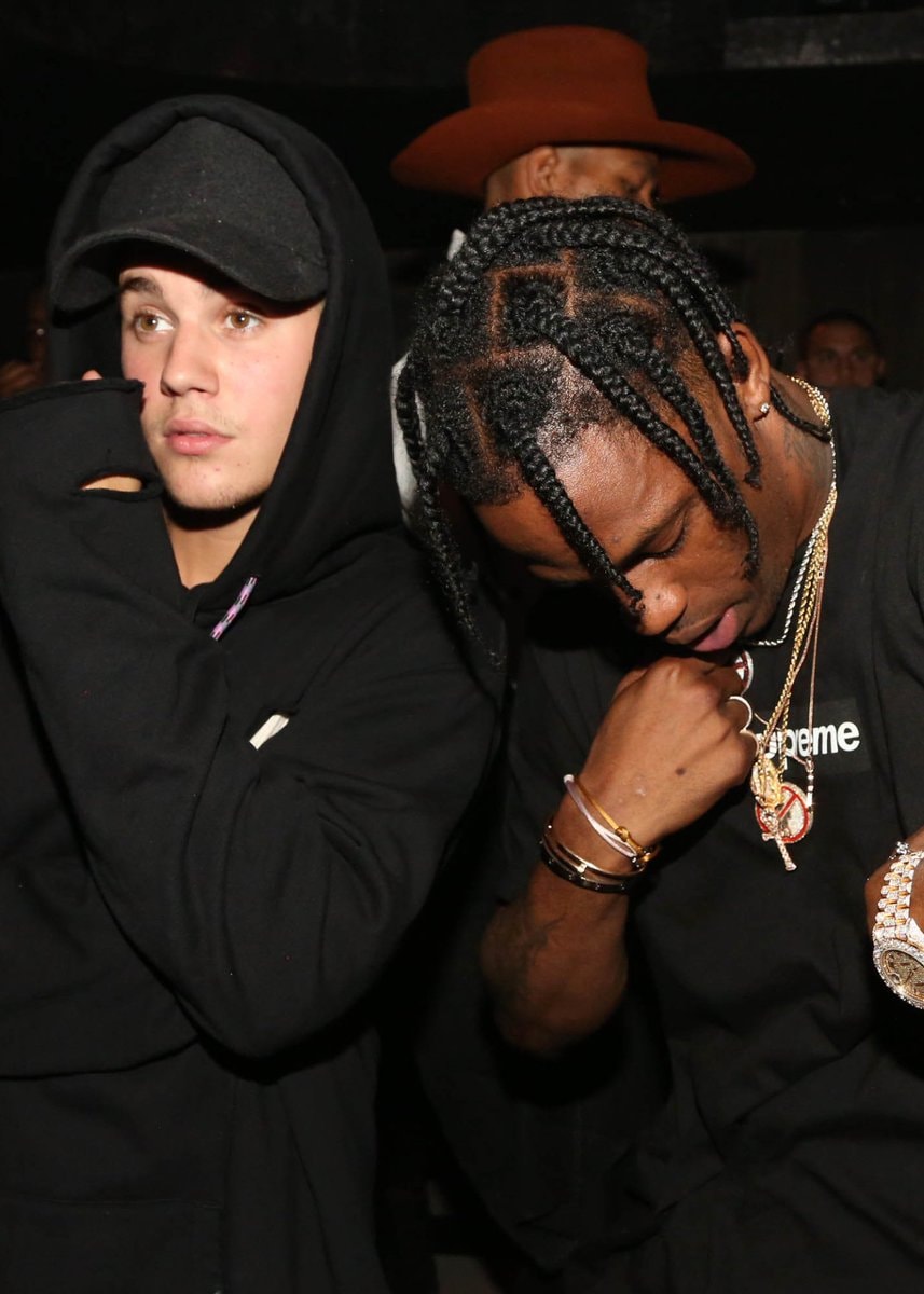 Travis Scott Justin Bieber Rodeo Listening Party