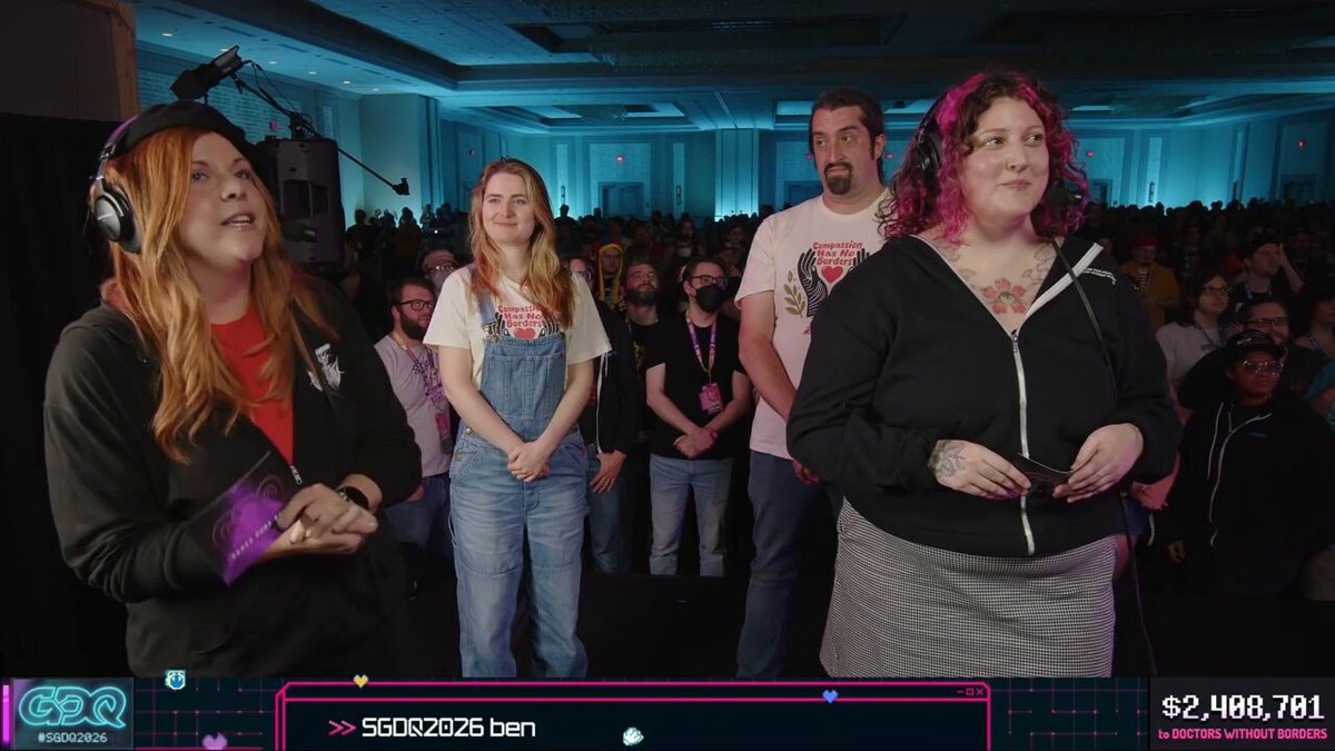 SGDQ 2026 raises $2.4M for Doctors Without Borders