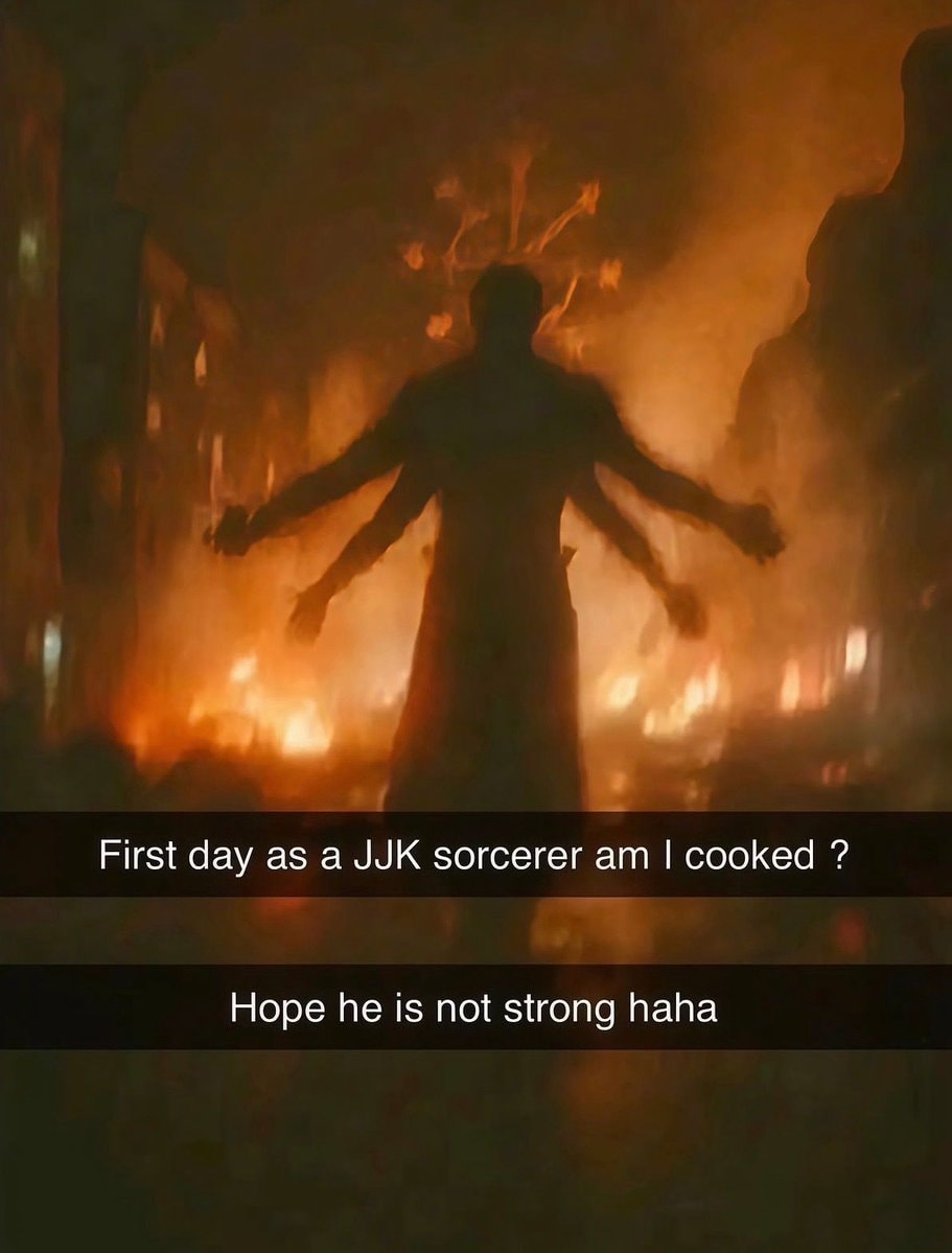 JJK sorcerer first day