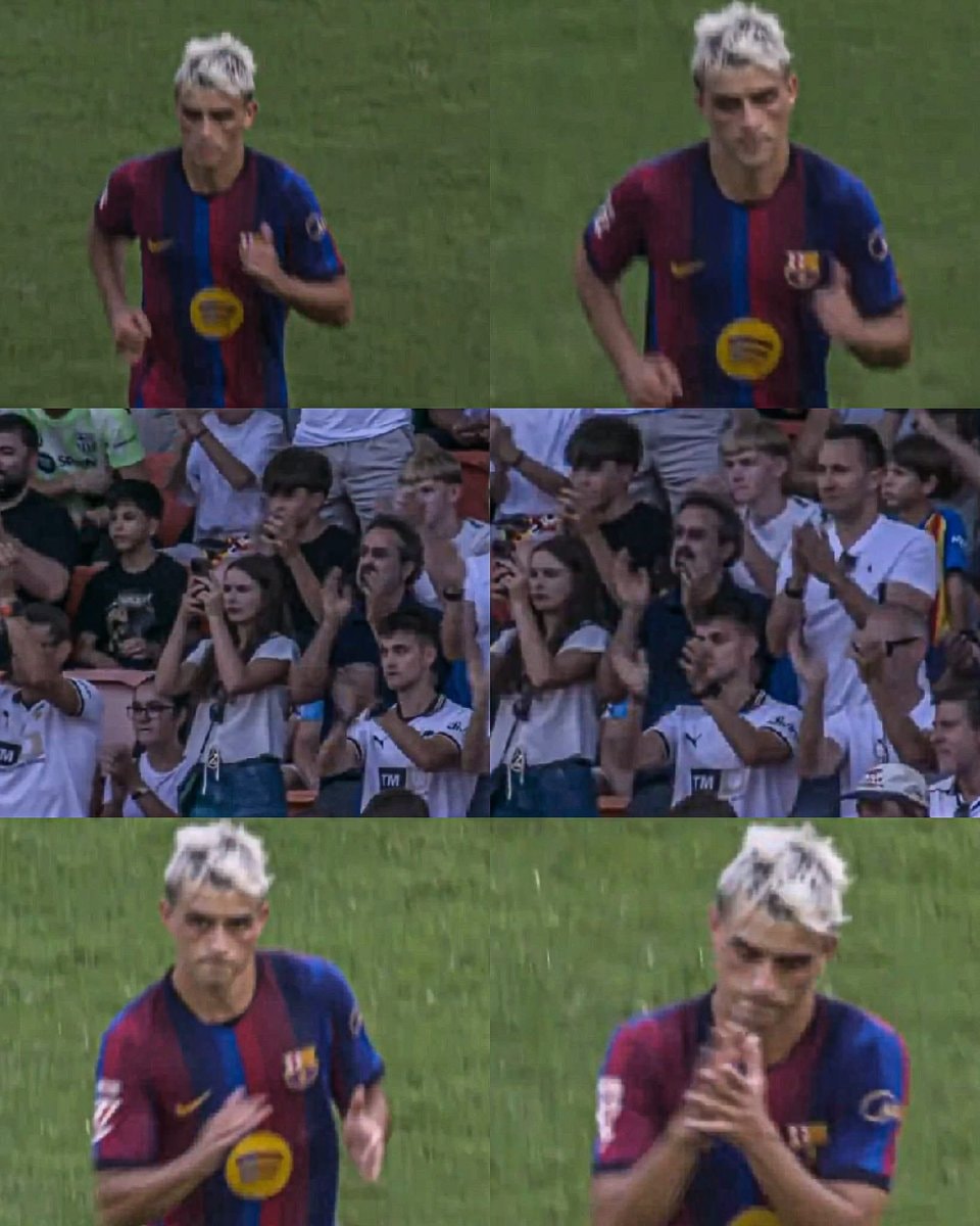 Pedri Mestalla applause FC Barcelona Pedri Mestalla applause FC Barcelona