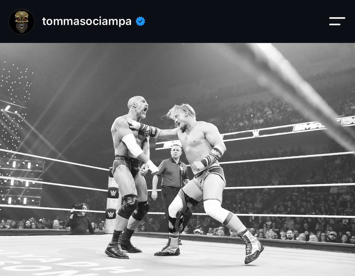 Tommaso Ciampa Smackdown match