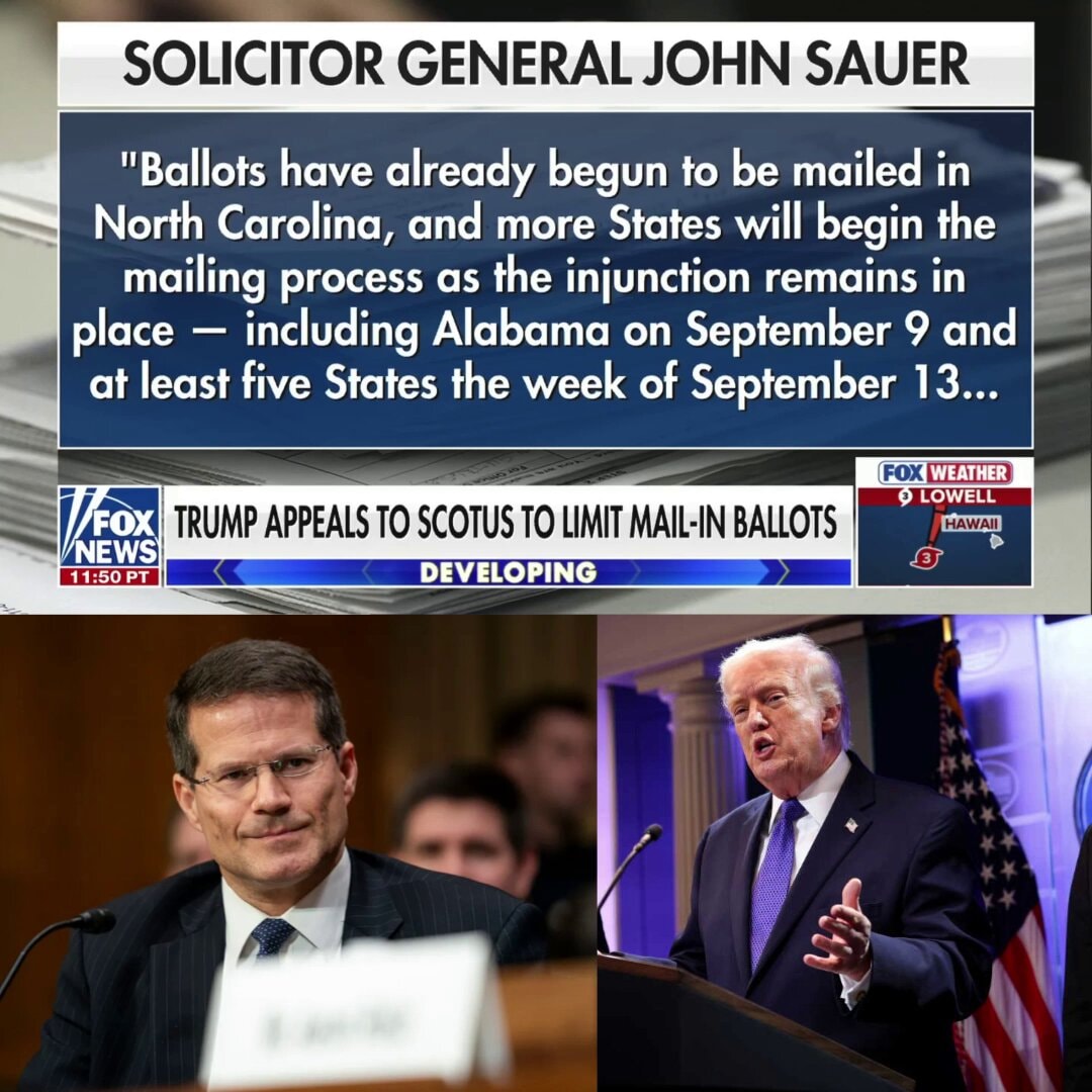 John Sauer SCOTUS mail-in ballot appeal