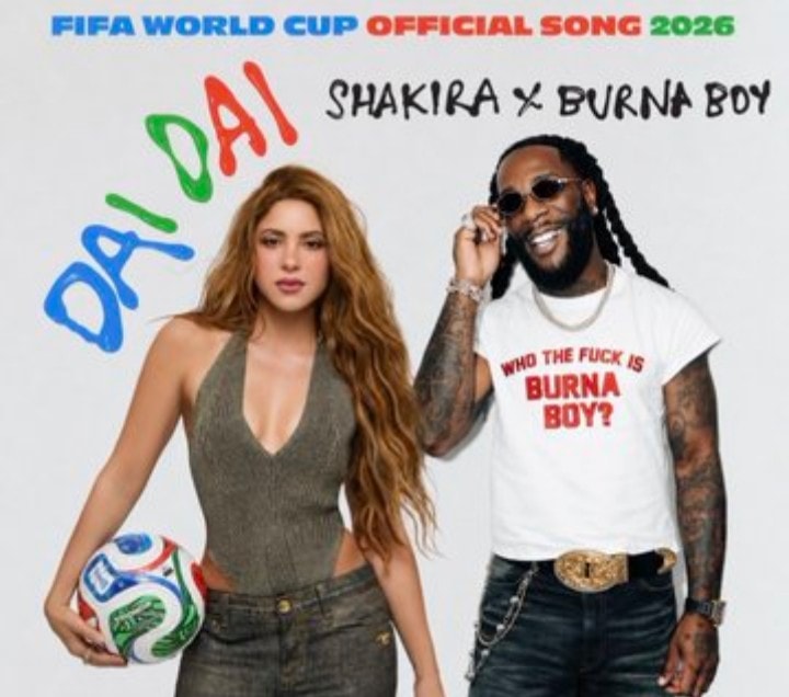 Shakira Dai Dai #1 Global Spotify (photo 2 of 2)