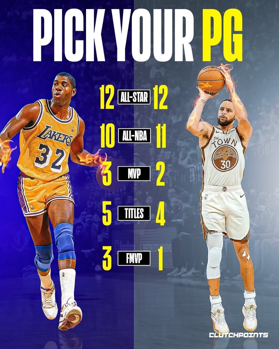 Magic Johnson vs Stephen Curry
