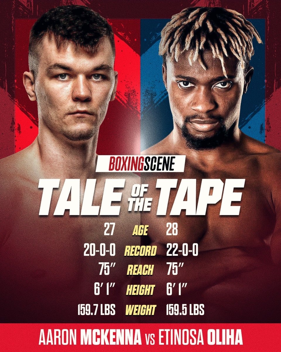 McKenna vs Oliha IBF title fight