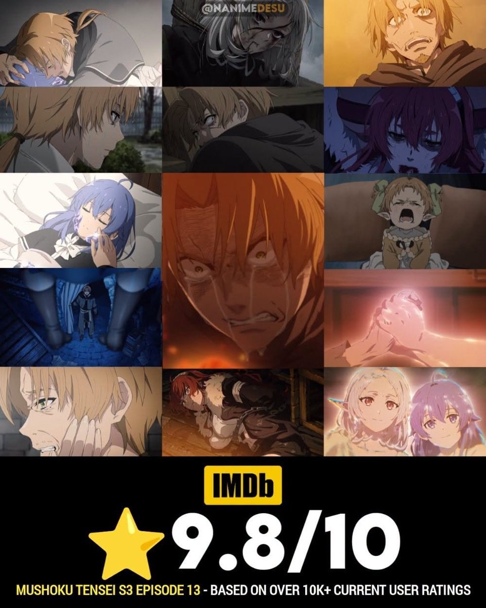 anime scenes collage