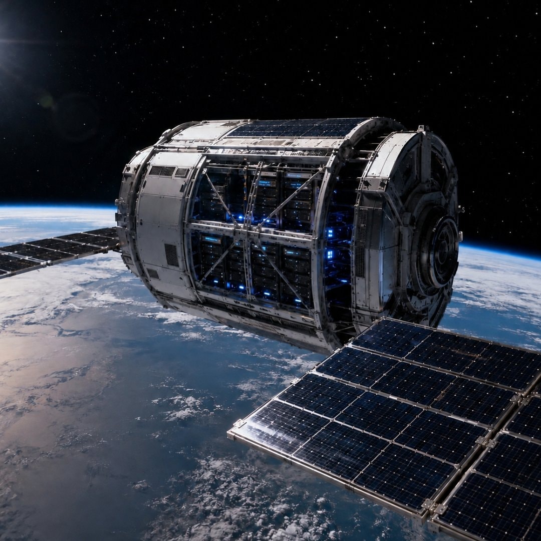 Elon Musk AI computing orbit 2029 (photo 2 of 2)