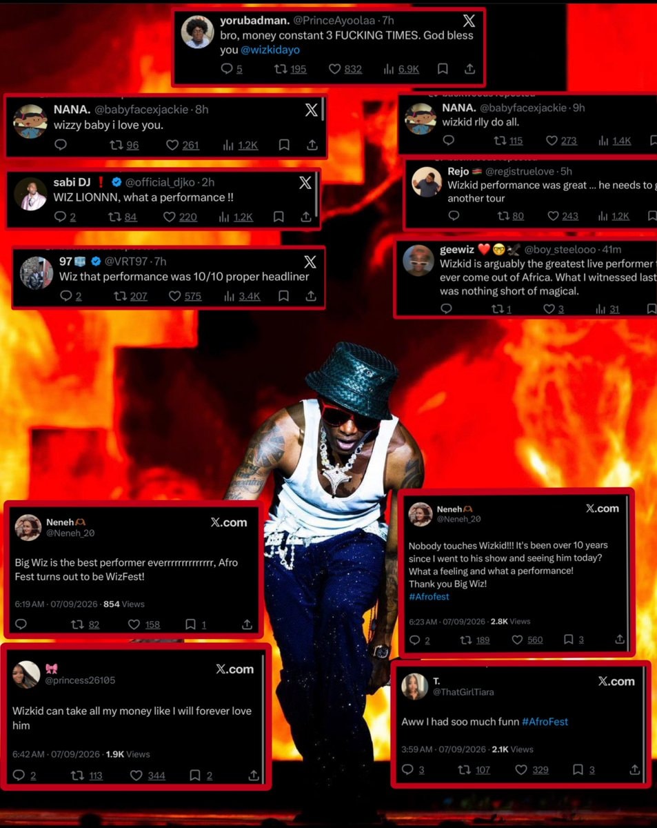 Wizkid AfroPlus Fest Northwest Stadium