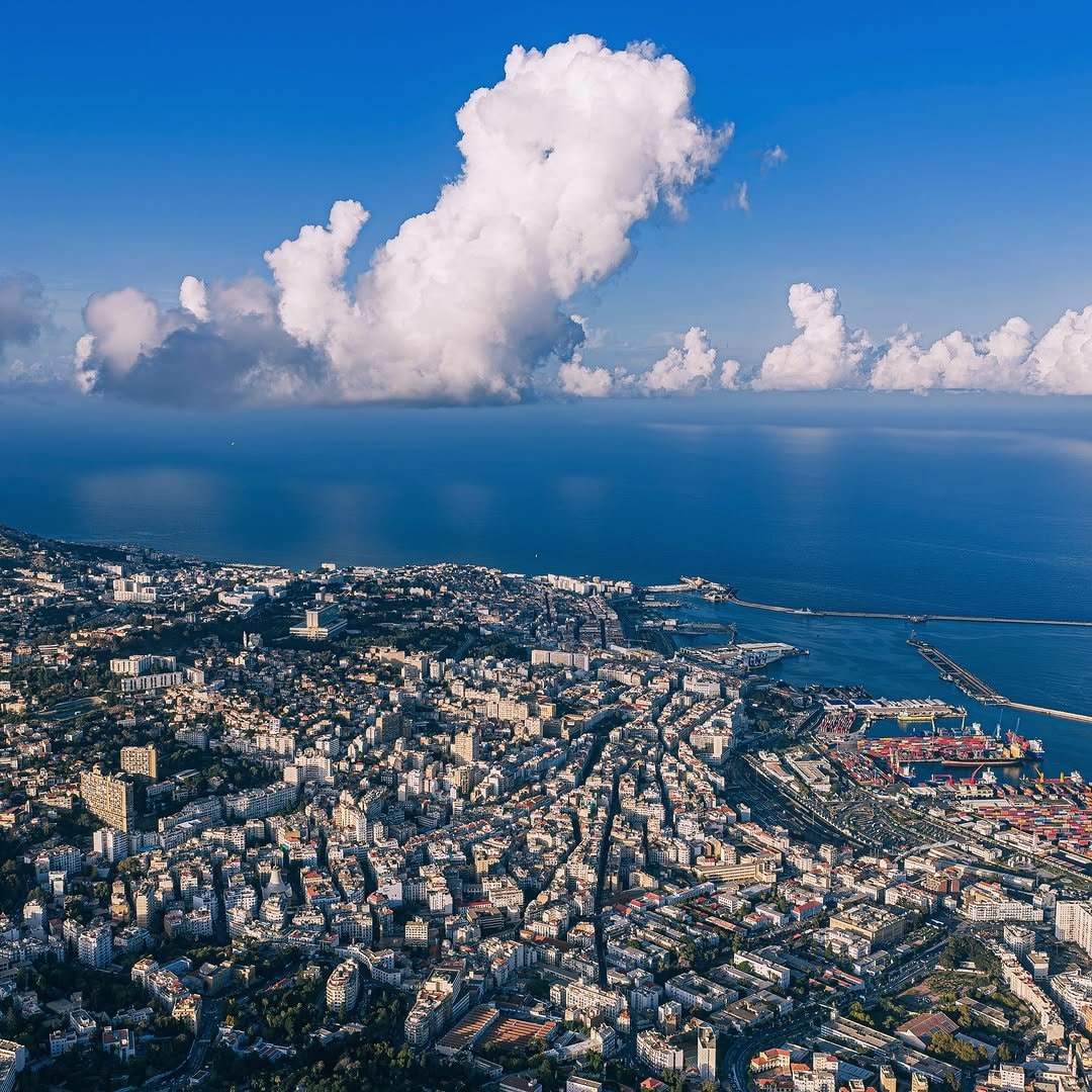 Algeria coastal city aerial view (photo 2 of 4)