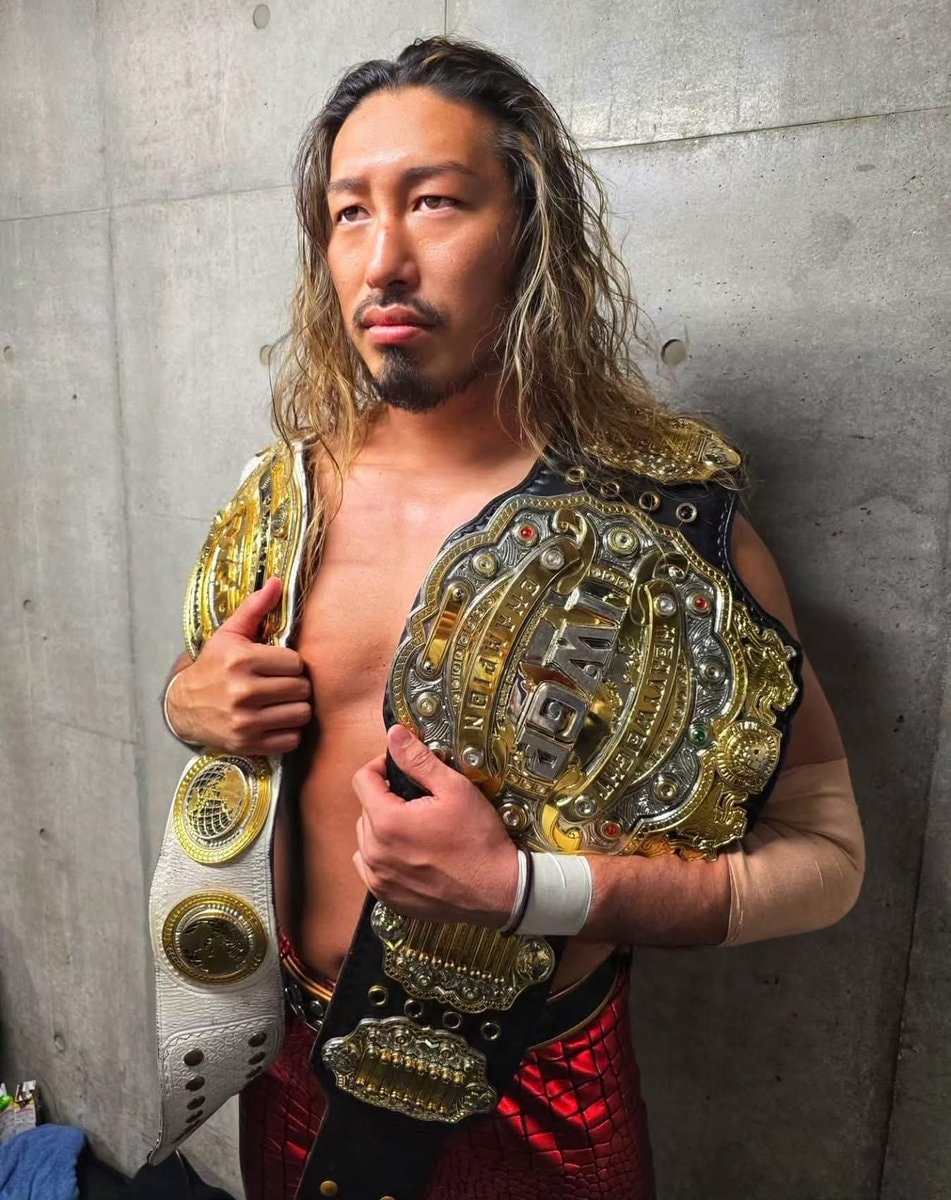 Yota Tsuji IWGP World Heavyweight Champion njDOMINION