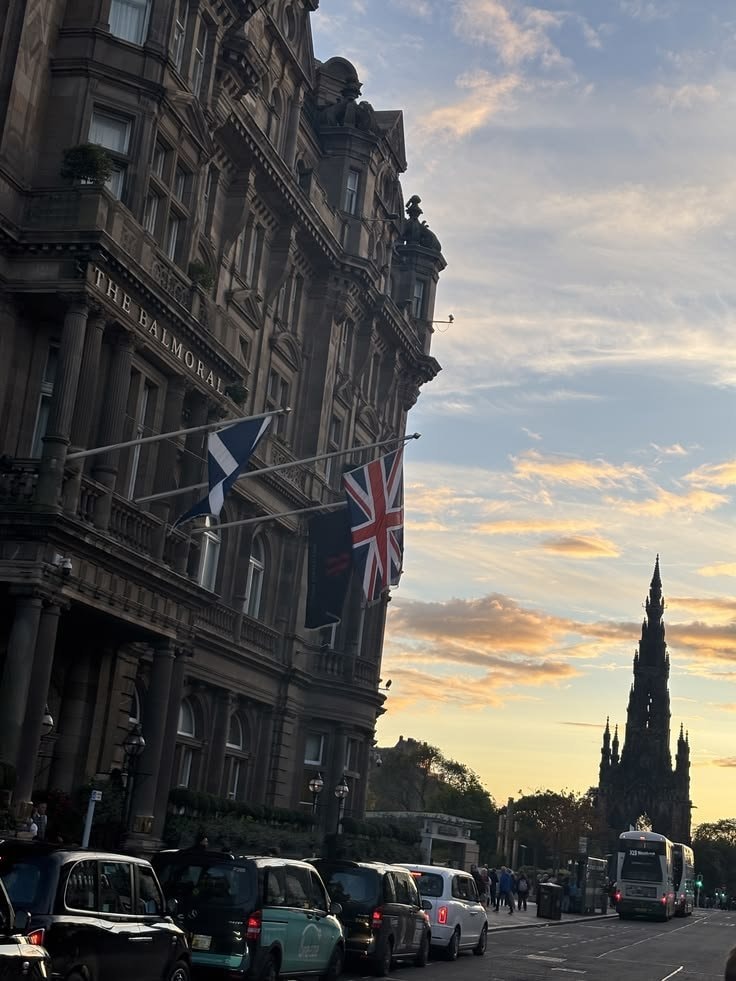 Edinburgh Scotland clock tower (photo 4 of 4)
