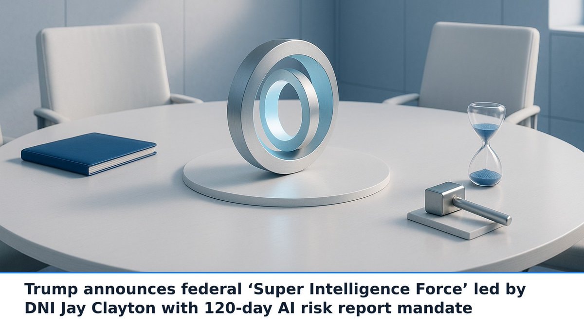 Super Intelligence Force led by DNI Jay Clayton