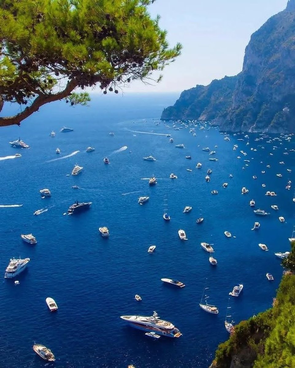 Capri Italy coastal views