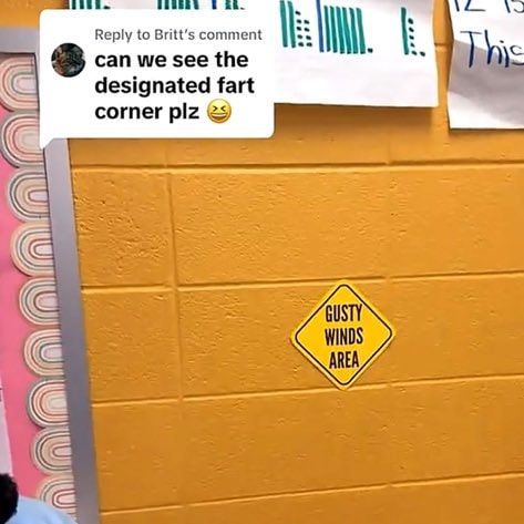 Texas classroom fart corner