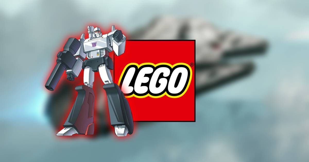LEGO Megatron bust from Millennium Falcon