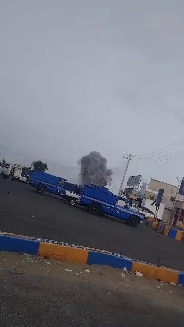 Chabahar port strikes smoke