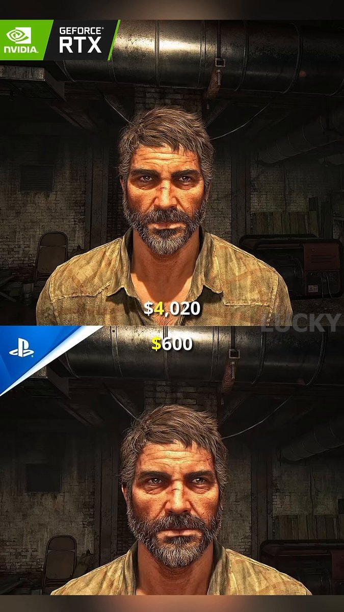 TLOU1 graphics comparison