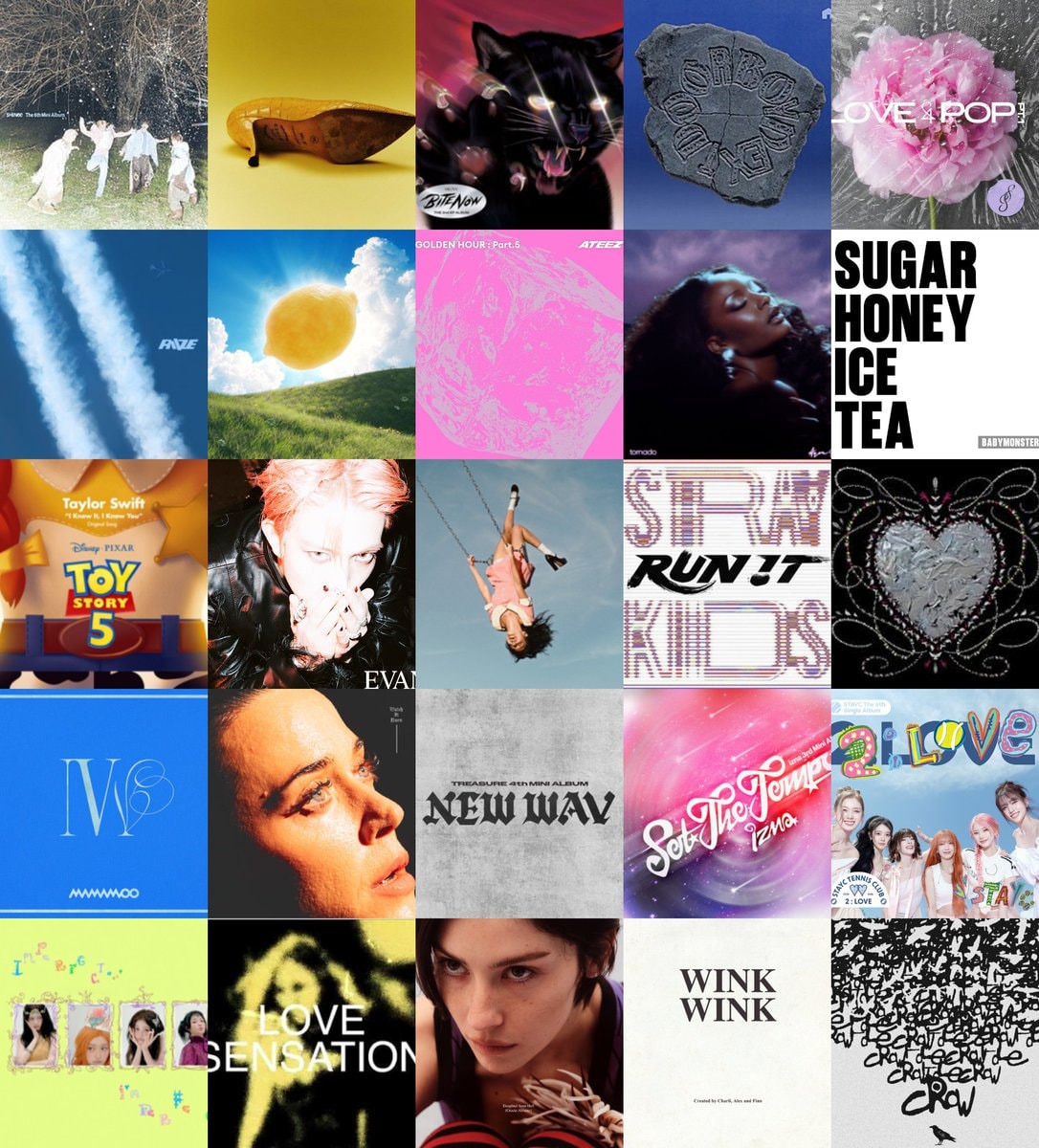 June 2026 music releases collage