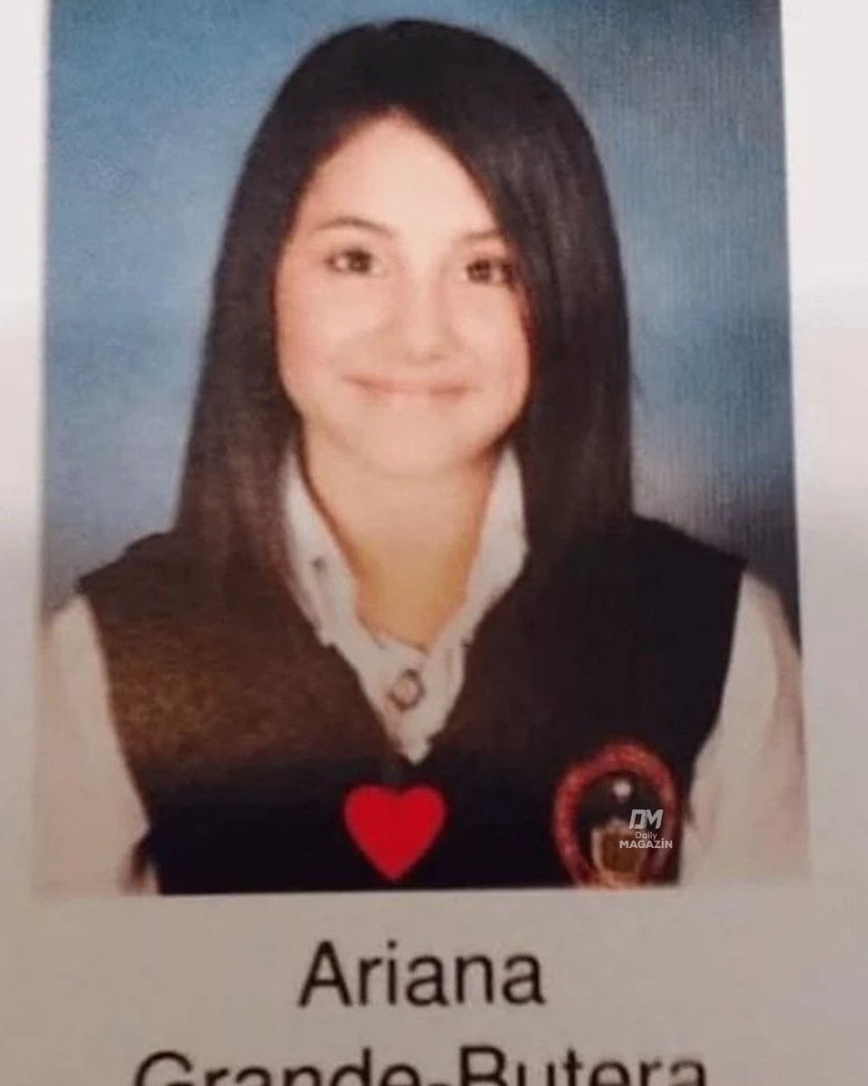 Ariana Grande yearbook evolution