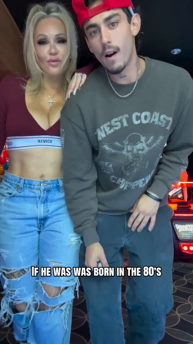 Bunnie Xo and Dylan Wolf at the Arcade